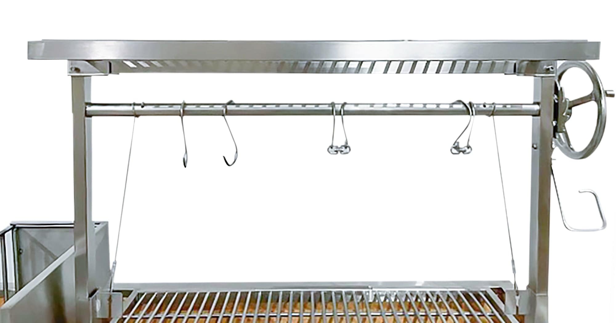 Tagwood BBQ stainless steel rotisserie kit - smokeforges