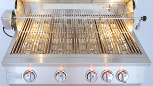 Kokomo 32-inch Professional built-in gas grill lifestyle view