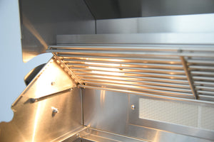 Kokomo 32-inch Professional built-in gas grill feature view