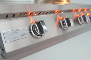 Kokomo 32-inch Professional built-in gas grill feature view