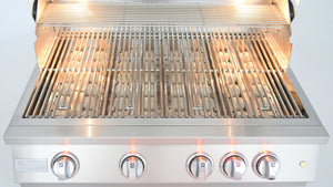 Kokomo 32-inch Professional built-in gas grill lifestyle view