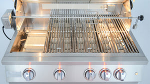 Kokomo 32-inch Professional built-in gas grill detail