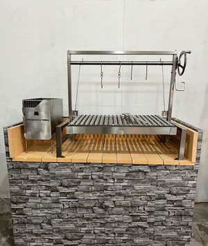 Tagwood BBQ BBQ09SS Argentine Santa Maria Grill Insert – Round or V-Shape Grates