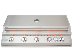 Kokomo 40-Inch built-in grill illuminated control knobs