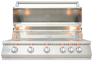 Kokomo 40-Inch Professional 5-Burner built-in gas grill