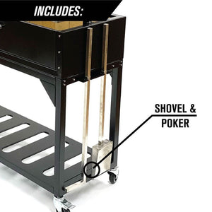 Tagwood BBQ BBQ03SI Chief Series Santa Maria Grill - 4 Cooking Zones