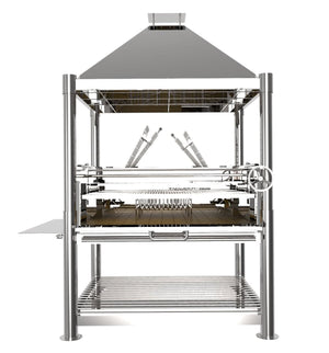 Tagwood BBQ BBQ22SS XL Argentine Gaucho Grill – 304 Stainless Steel