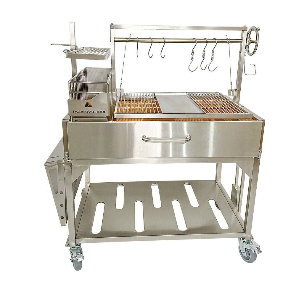 Tagwood BBQ BBQ23SS XL Argentine Santa Maria Grill in 304 stainless steel