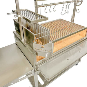 Tagwood BBQ BBQ23SS XL Argentine Santa Maria Grill – 304 Stainless Steel