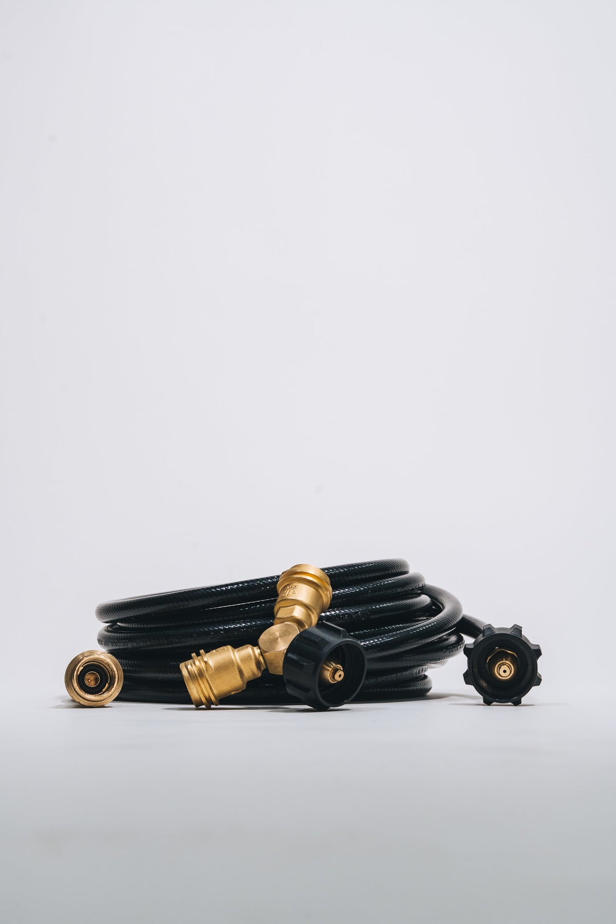 20 Ft Propane Extension Hose and Y-Splitter - Howl RV Kit