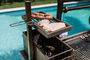 Tagwood BBQ BBQ55SS 304 Stainless Steel Height-Adjustable Secondary Grate