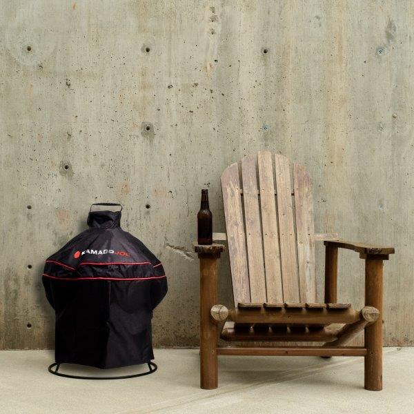 Kamado Joe Joe Jr grill cover detail