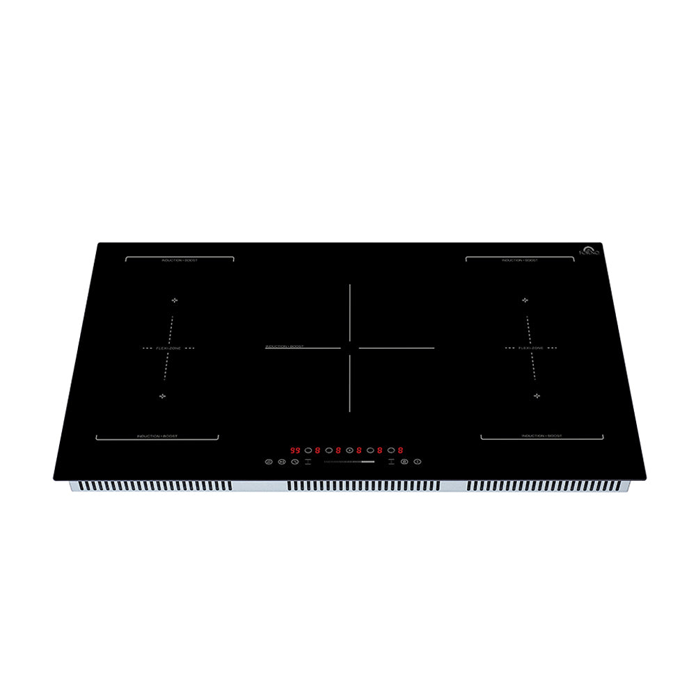 Forno Ornonzo 36-Inch Induction Cooktop in black, cooktop, view 2