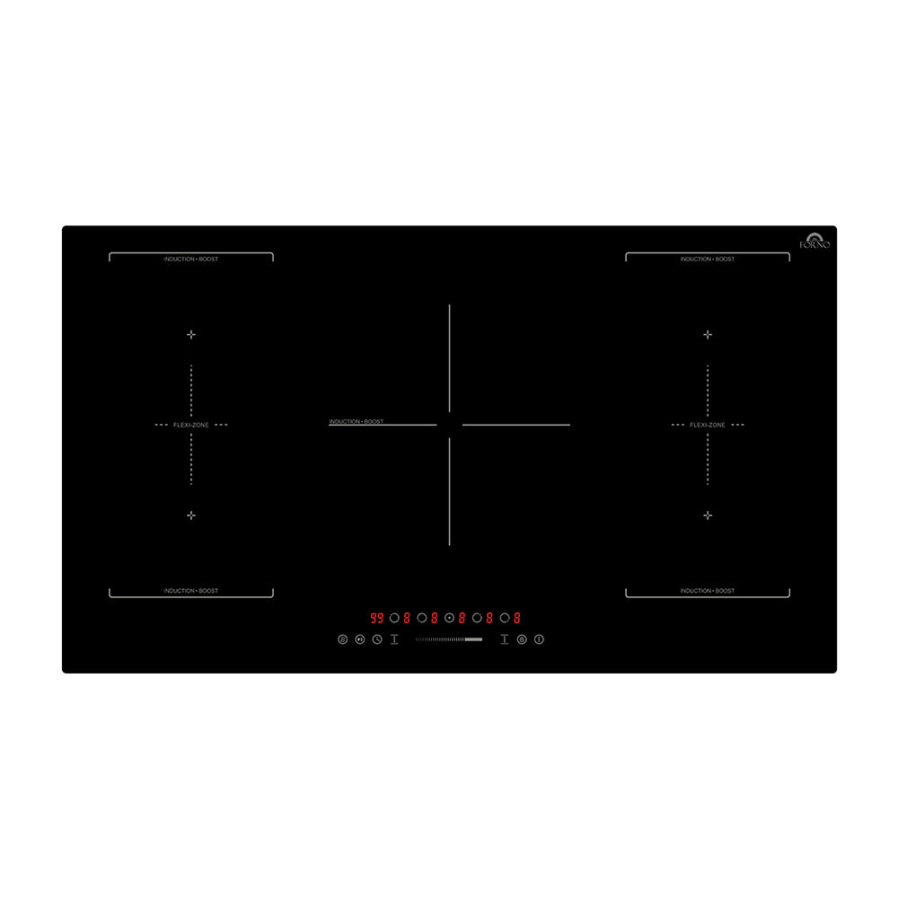 Forno Ornonzo 36-Inch Induction Cooktop in black, cooktop
