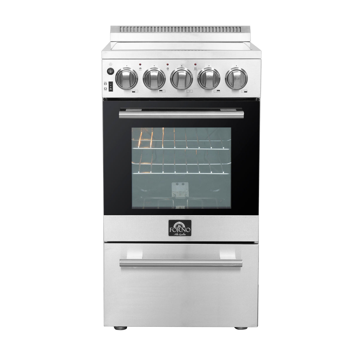 Forno Pallerano 20-Inch Electric Range, front view