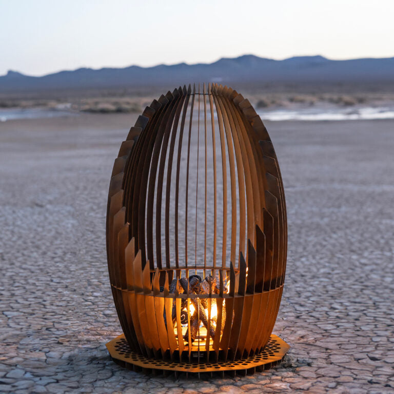 The Outdoor Plus Nebula Fire Sculpture - 30" or 36"