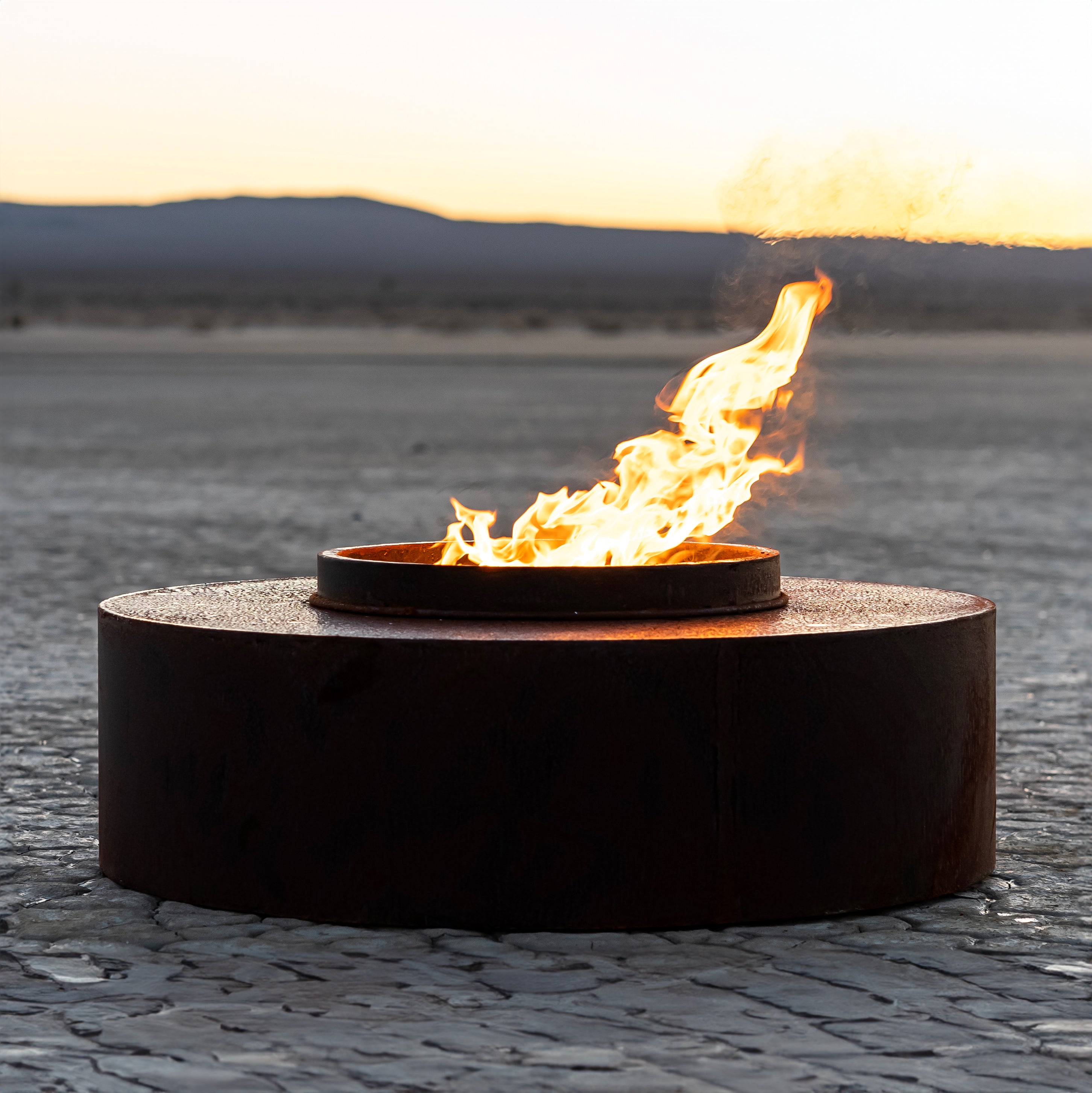 The Outdoor Plus The Orbit Smokeless Fire Pit - Corten Steel