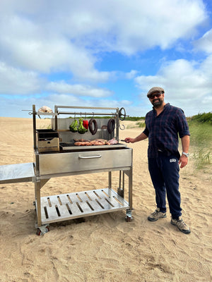 Tagwood BBQ BBQ23SS XL Argentine Santa Maria Grill – 304 Stainless Steel