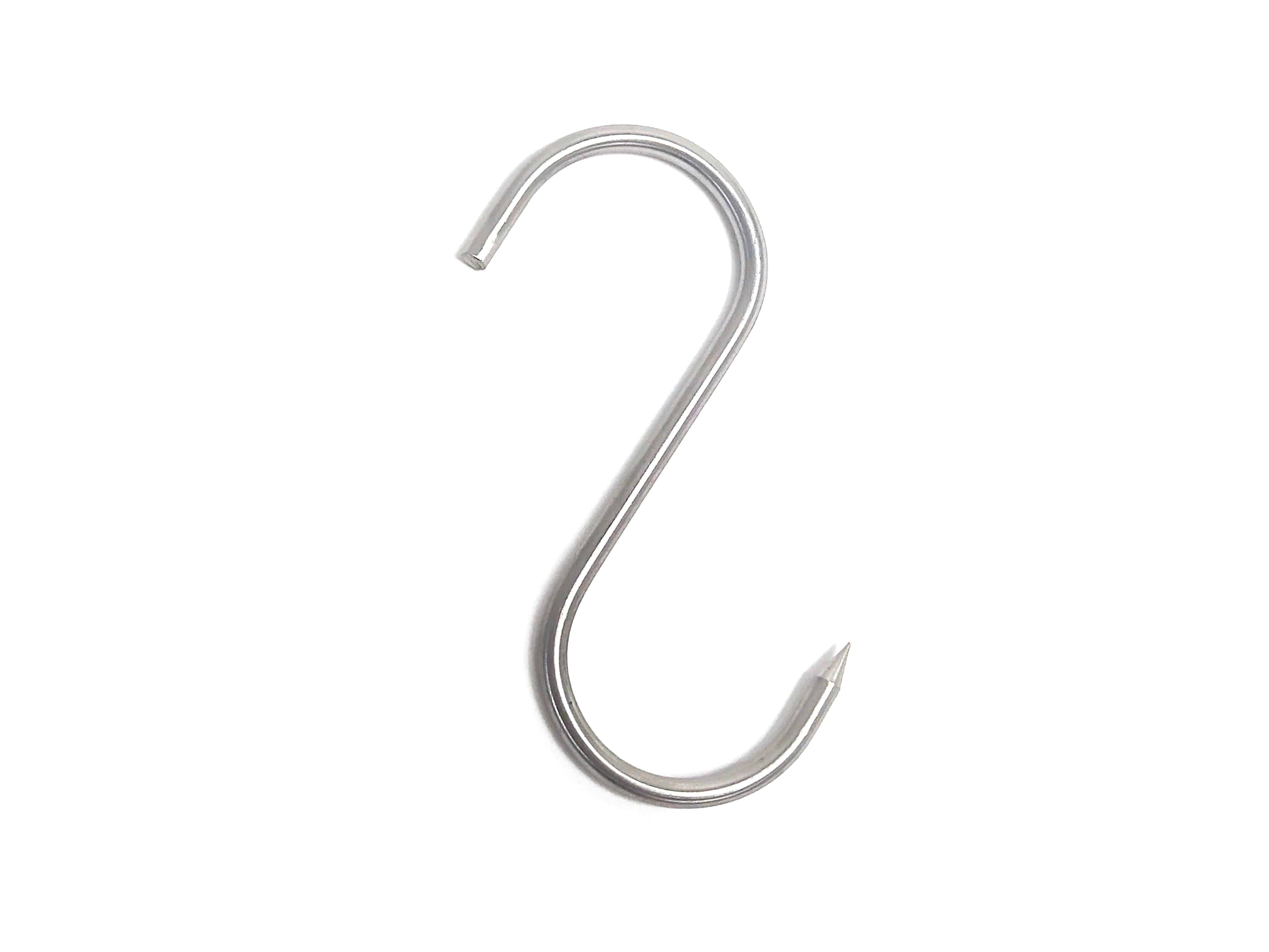 Tagwood BBQ BBQ56SS 304 Stainless Steel S-Shape Meat Hooks (Set of 7)