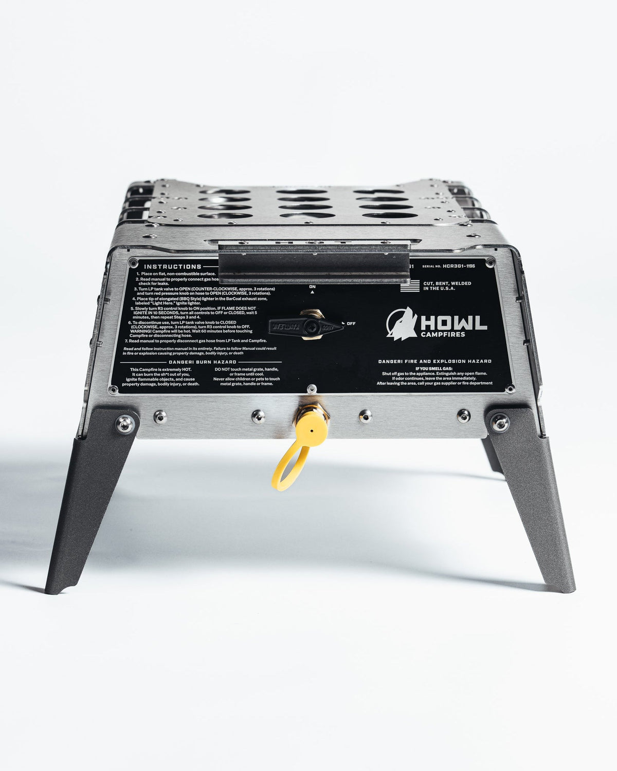 Howl R3 portable radiant propane fire pit product view