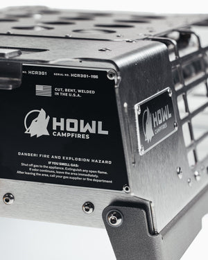 Howl R3 portable radiant propane fire pit product view