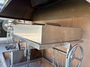 Tagwood BBQ BBQ59SS 304 Stainless Steel Top Lid for Santa Maria & Argentine Grills