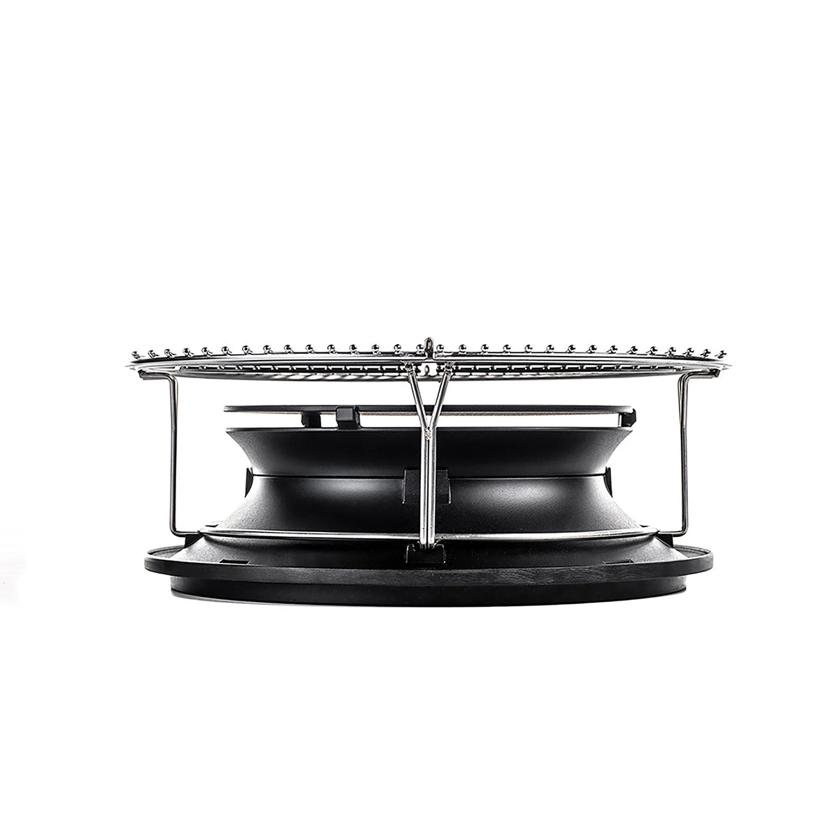 Kamado Joe SloRoller smoking insert with stainless steel cooking rack