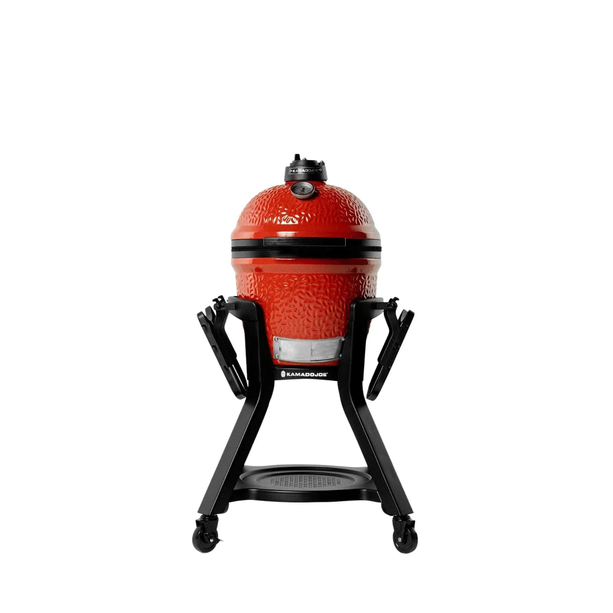 Kamado Joe Joe Jr rolling cart included in grill bundle