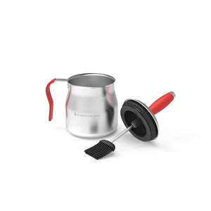 Kamado Joe Krafted Steel 32-ounce basting pot