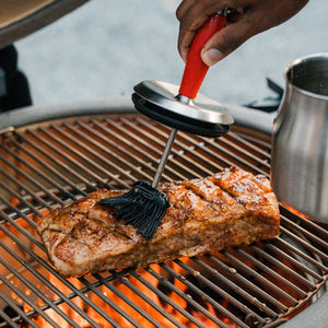 Kamado Joe Krafted Steel basting pot lifestyle view