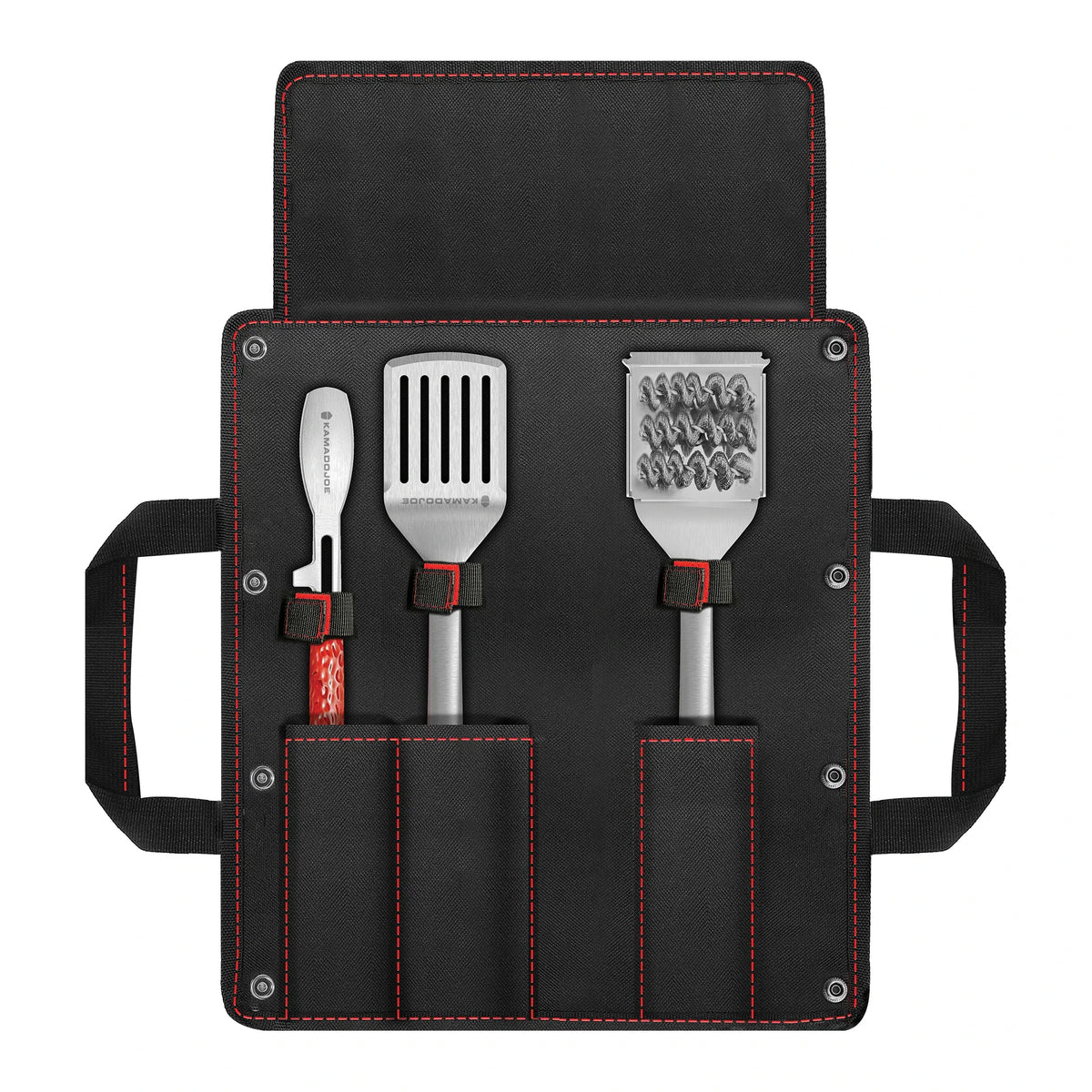 Kamado Joe Krafted Steel grilling tools kit