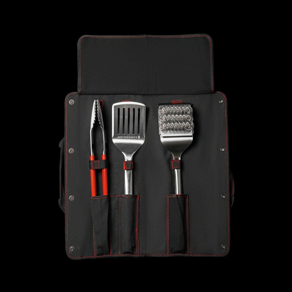 Kamado Joe Krafted Steel grilling tools kit detail