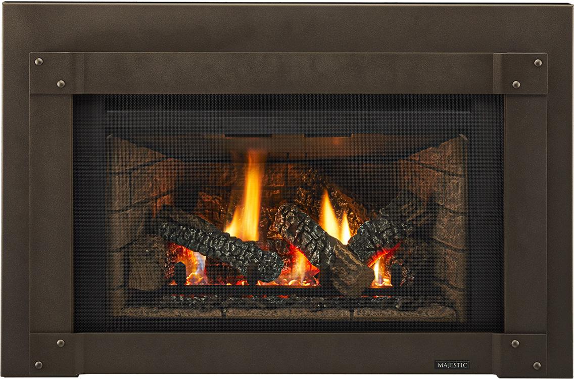 Majestic Trilliant gas fireplace insert