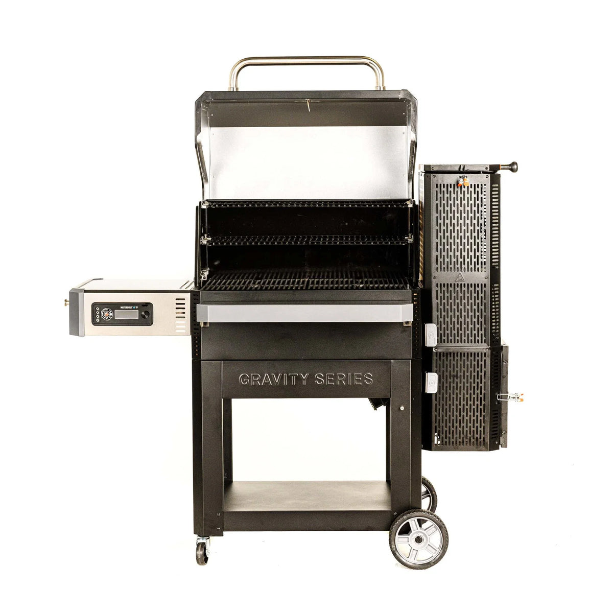 Open Masterbuilt Gravity Series 1050 Digital Charcoal Grill and Smoker
