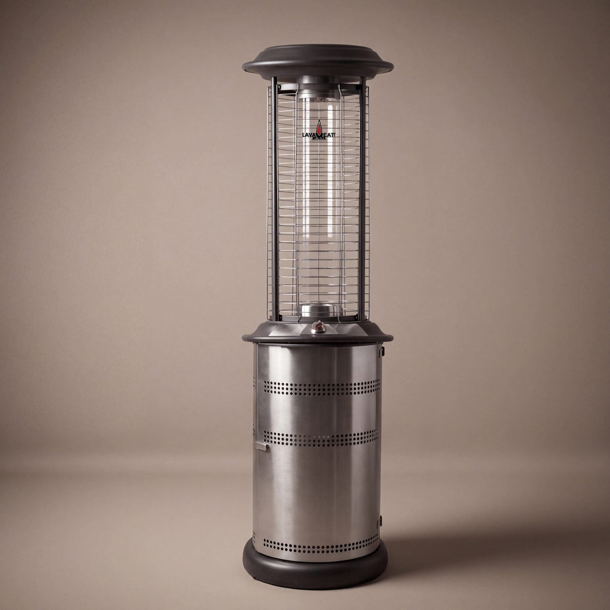 Lava Heat Italia Milano patio heater in Gunmetal - product view