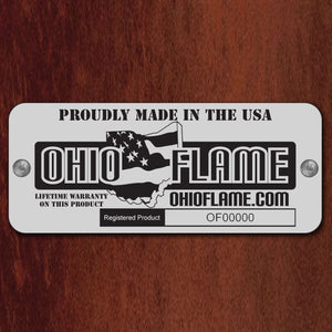 Ohio Flame natural steel patina information