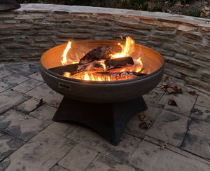 Liberty Steel Wood Burning Fire Pit - Standard Base 24-48 In – alternate product view 4