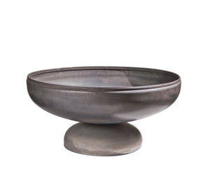 Ohio Flame Patriot steel fire pit bowl with pedestal base