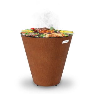 Arteflame ONE30 30 inch One Series complete Entertainers Bundle with Corten steel grill
