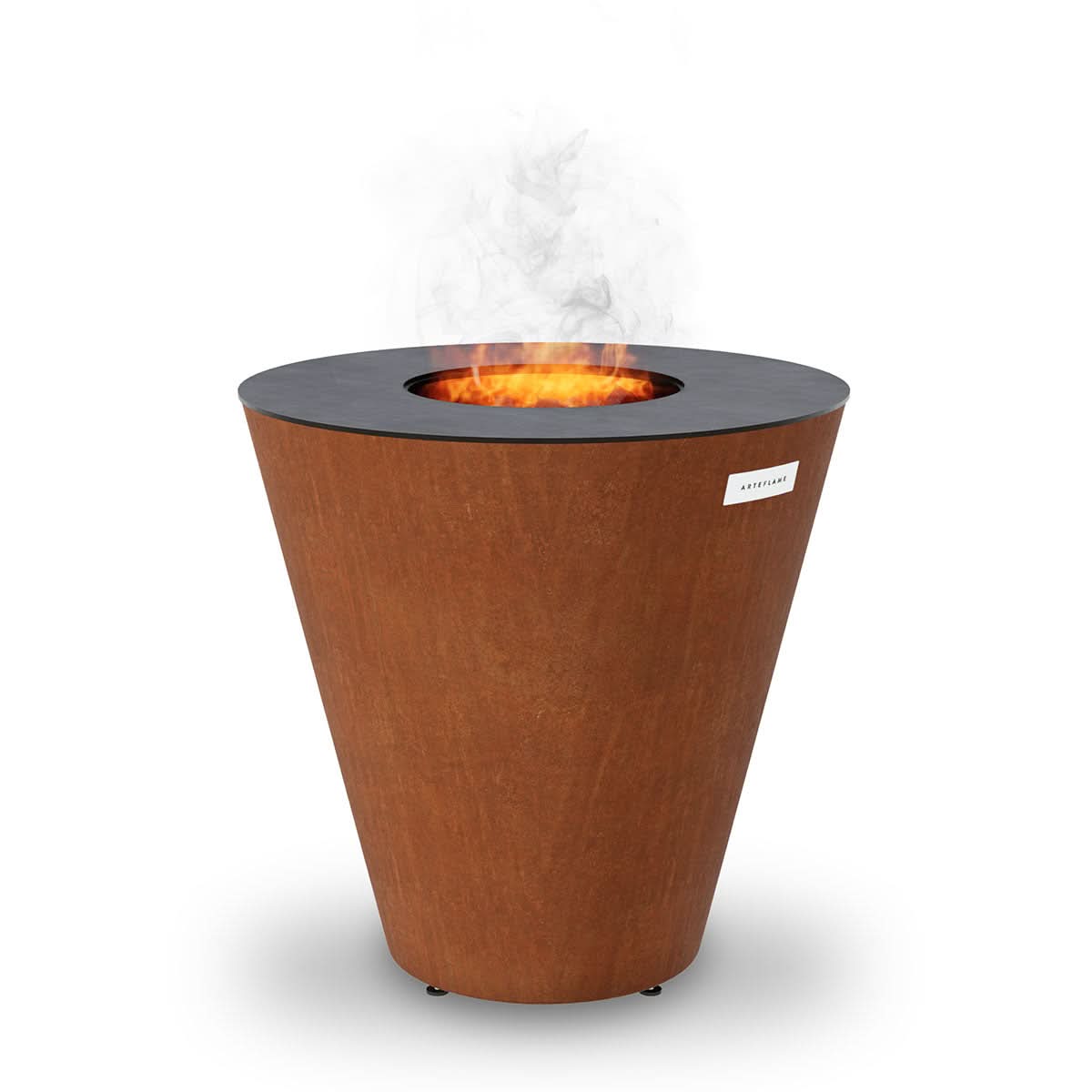 Arteflame ONE30 30 inch One Series complete Entertainers Bundle with Corten steel grill