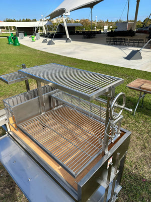 Tagwood BBQ BBQ99SS Round Warming Roof Grill – 304 Stainless Steel