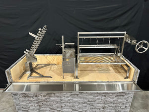 Tagwood BBQ BBQ09SS Argentine Santa Maria Grill Insert – Round or V-Shape Grates