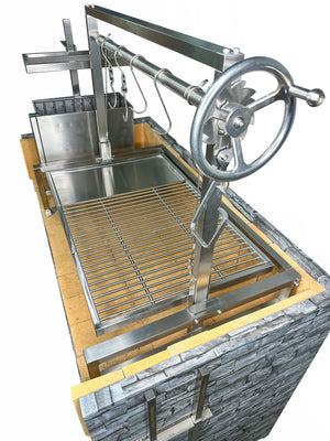 Tagwood BBQ BBQ09SS Argentine Santa Maria Grill Insert – Round or V-Shape Grates