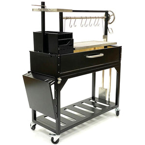 Tagwood BBQ BBQ03SI Chief Series Santa Maria Grill - 4 Cooking Zones