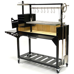 Tagwood BBQ BBQ03SI Chief Series Santa Maria Grill - 4 Cooking Zones