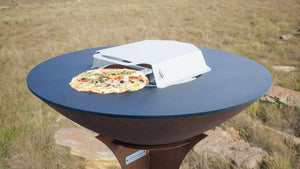 Arteflame pizza oven kit stainless steel dome and insert for 30 and 40 inch grills