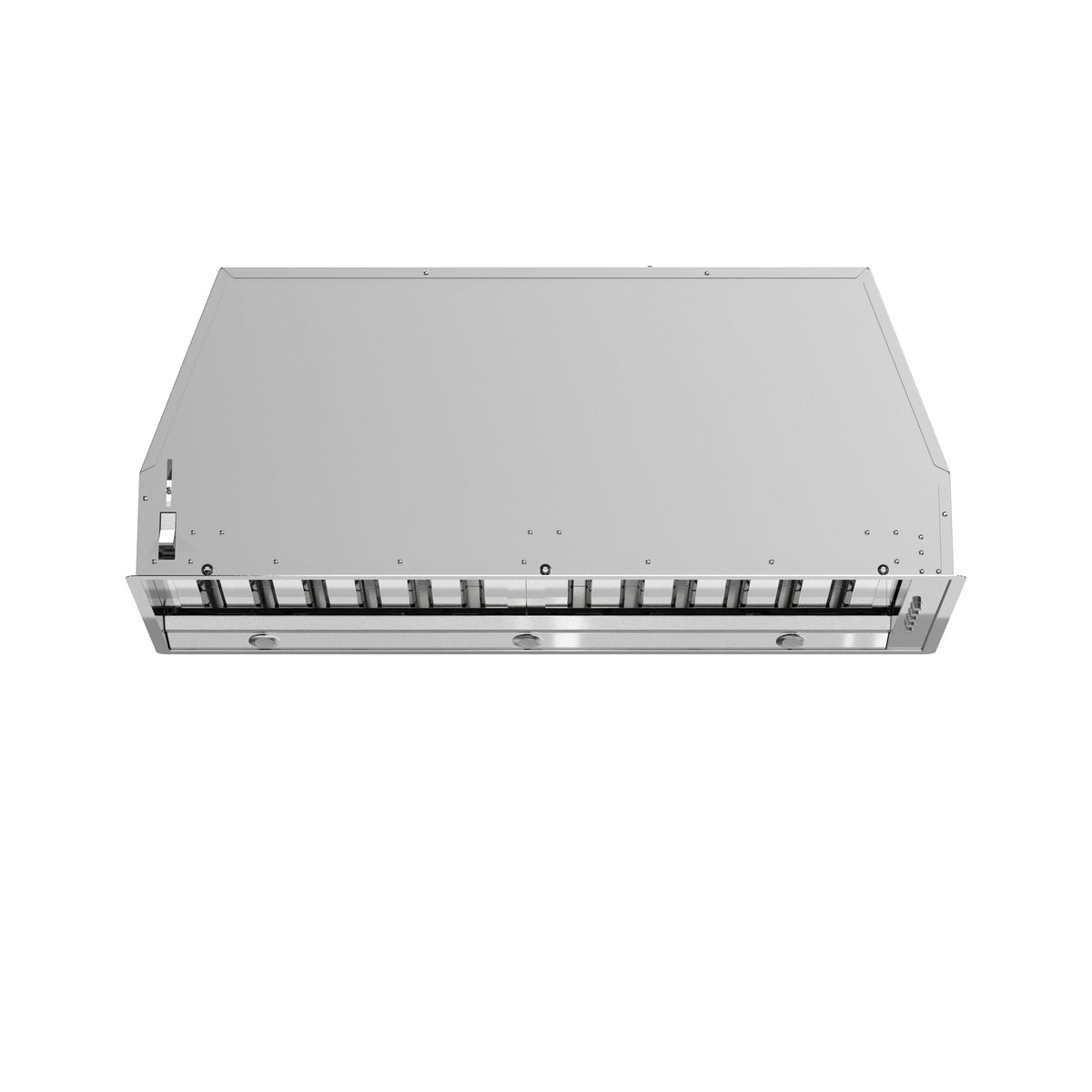 Forno Frassanito 30-Inch Range Hood in stainless steel, front view