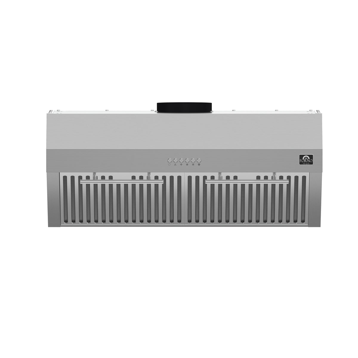 Forno Bari 30-Inch Range Hood in stainless steel, front view