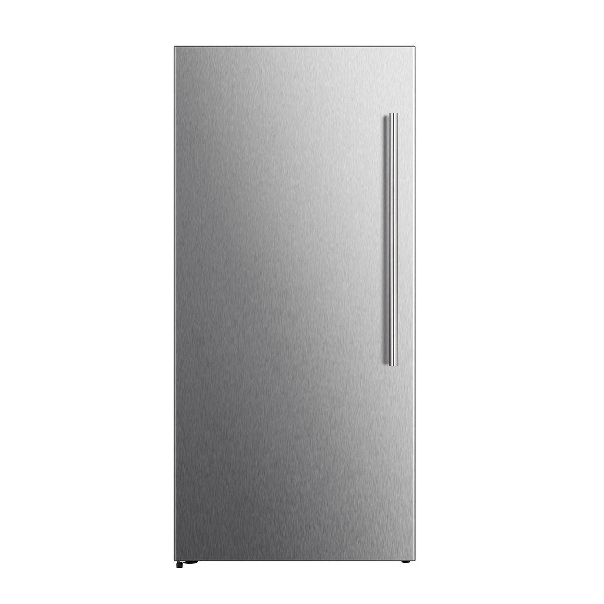 Forno Maderno 28-Inch Convertible Refrigerator & Freezer in stainless steel, front view