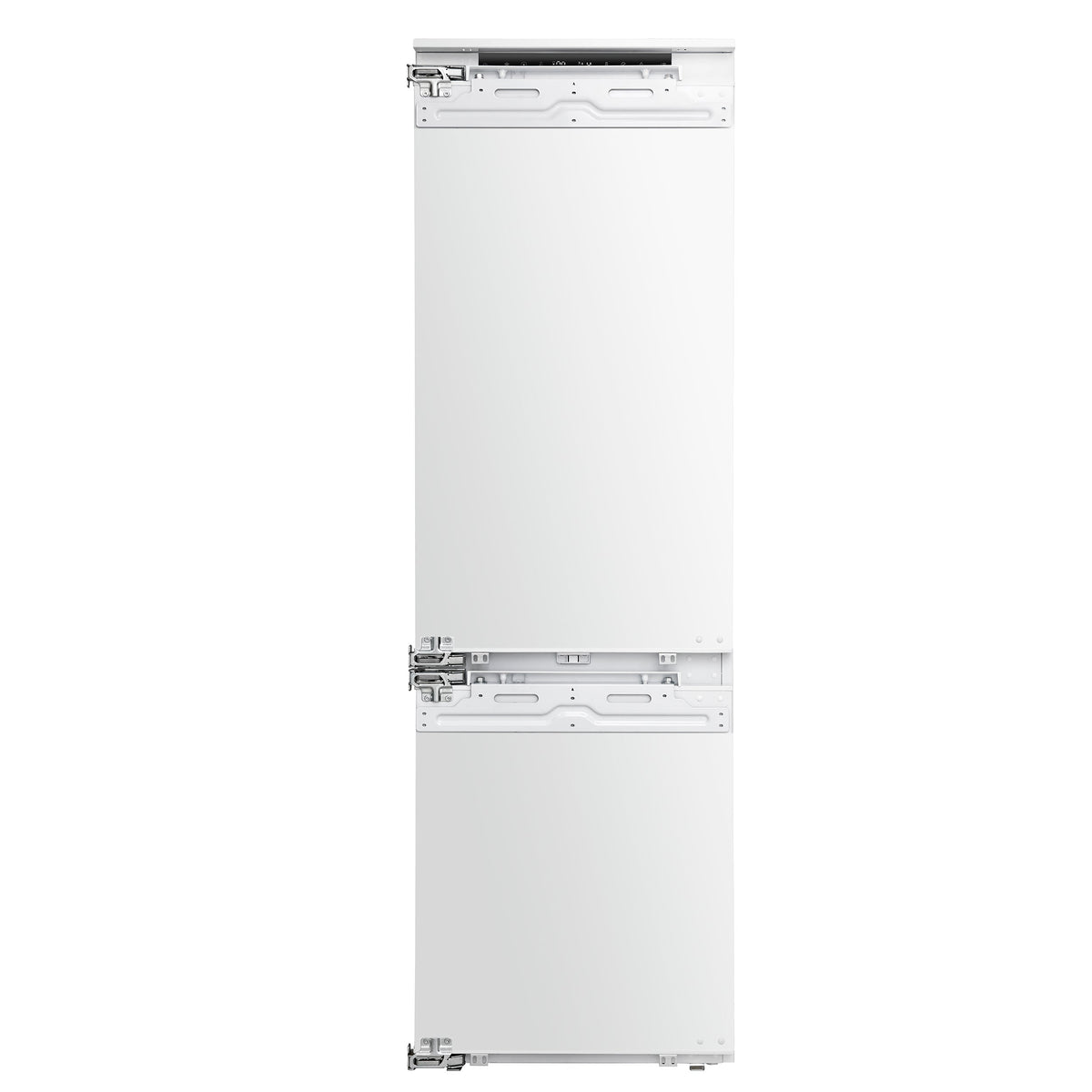 Forno Rivestito 22-Inch Bottom Freezer Refrigerator in white, front view